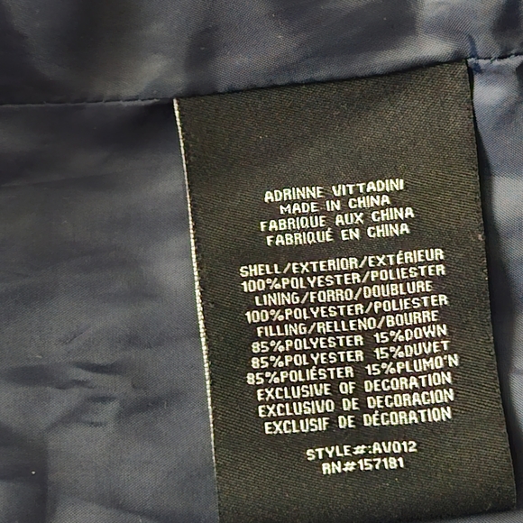 Adrianne Vittadini puffer jacket - Picture 12 of 12